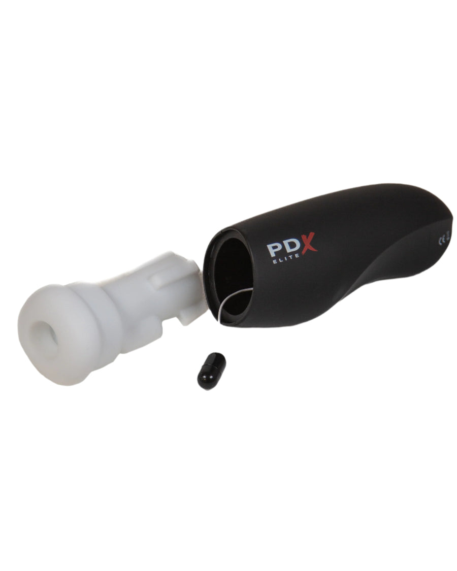 Pipedream Extreme - PDX Elite - Fap-O-Matic Sucking & Vibrating Masturbator - Stag Shop