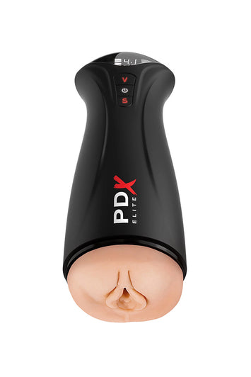 PDX -  Elite - Fuck-Gasm Vibrating & Sucking Masturbator - Stag Shop