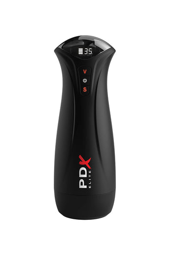 PDX -  Elite - Fuck-Gasm Vibrating & Sucking Masturbator - Stag Shop