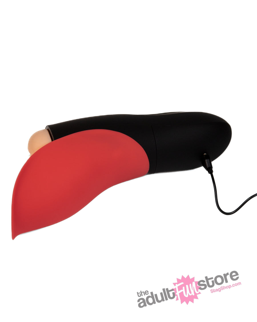 Pipedream Extreme - PDX Elite - Fuck-O-Matic Sucking & Vibrating Masturbator - Beige - Stag Shop