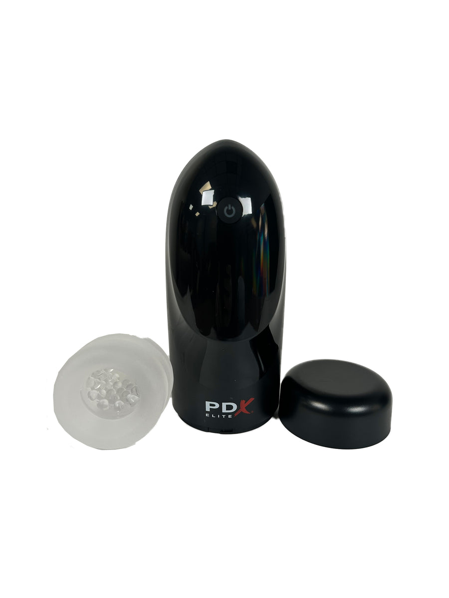 PDX - PDX Elite - Hydrogasm Vibrating & Rotating Masturbator - Stag Shop