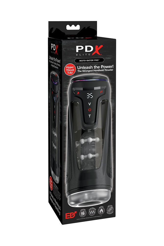 PDX - PDX Elite - Moto-Bator Pro Automatic Masturbator - Stag Shop