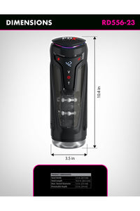 Thumbnail for PDX - PDX Elite - Moto-Bator Pro Automatic Masturbator - Stag Shop