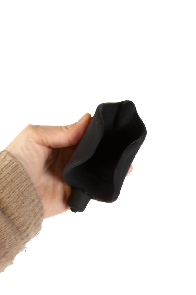 Pipedream Extreme - PDX Elite - Vibrating Silicone Stimulator - Black - Stag Shop