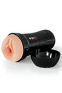 PDX - PDX Extreme - Wet Pussies - Super Juicy Snatch Self Lubricating Stroker - Black/Beige - Stag Shop