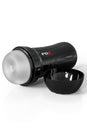 PDX - PDX Extreme - Wet Strokers - Super Slide & Glide Self Lubricating Stroker - Black/Clear - Stag Shop