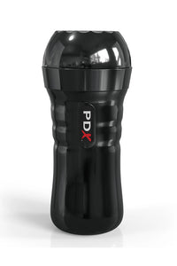 Thumbnail for PDX - PDX Extreme - Wet Strokers - Super Slide & Glide Self Lubricating Stroker - Black/Clear - Stag Shop