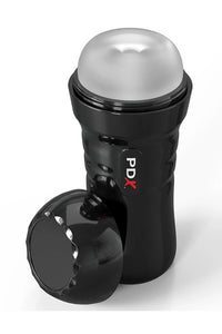 Thumbnail for PDX - PDX Extreme - Wet Strokers - Super Slide & Glide Self Lubricating Stroker - Black/Clear - Stag Shop