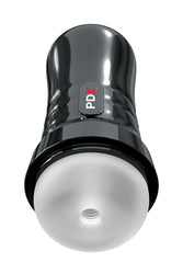 PDX - PDX Extreme - Wet Strokers - Super Slide & Glide Self Lubricating Stroker - Black/Clear - Stag Shop