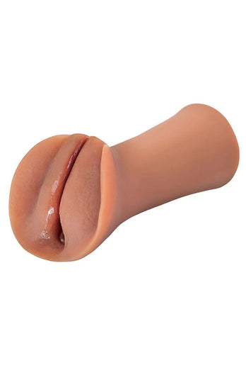 PDX - PDX Extreme - Wet Pussies - Slippery Slit Self Lubricating Stroker - Tan - Stag Shop