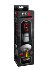 PDX - Elite - Milk Me Hotter Thrusting, Vibrating & Heating Masturbator - Stag Shop