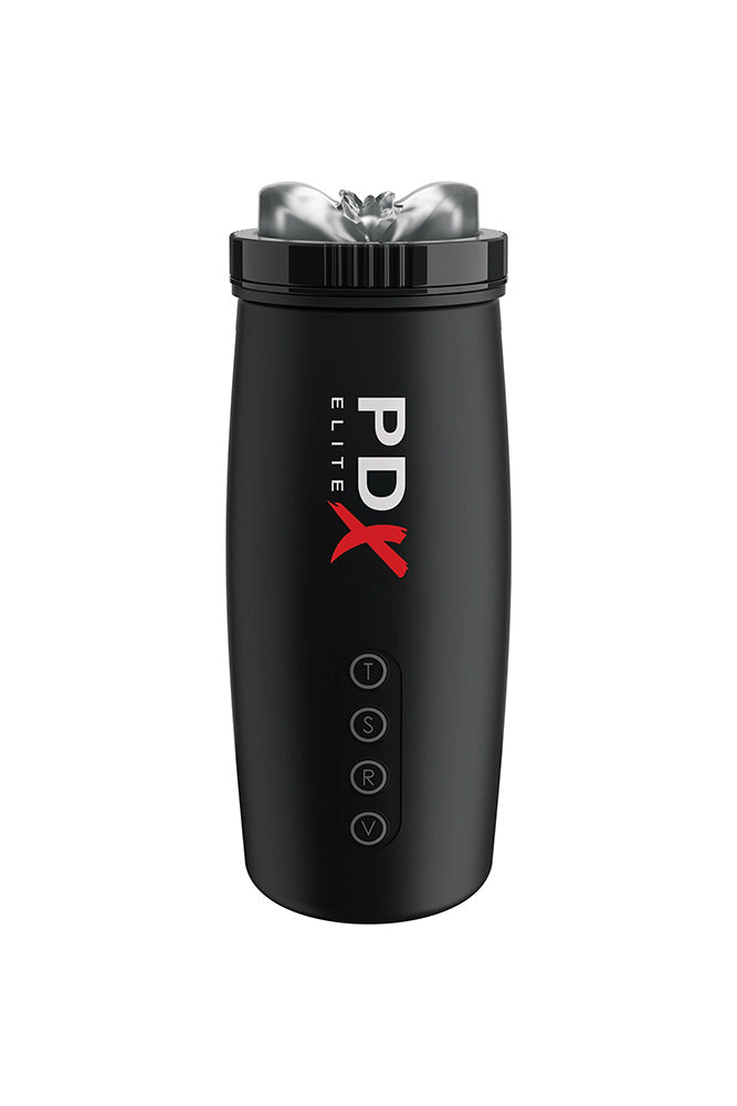PDX - Elite - Moto Bator 2 Thrusting Masturbator With Suction & Vibration - Stag Shop
