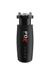 PDX - Elite - Moto Bator 2 Thrusting Masturbator With Suction & Vibration - Stag Shop