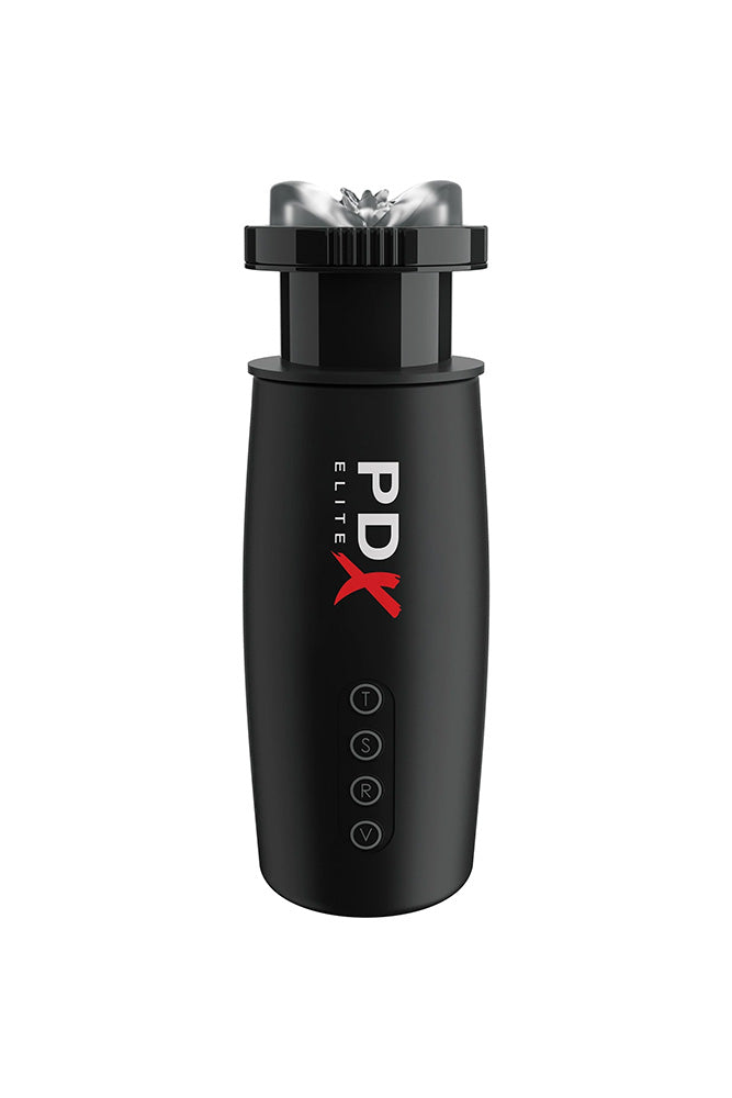 PDX - Elite - Moto Bator 2 Thrusting Masturbator With Suction & Vibration - Stag Shop