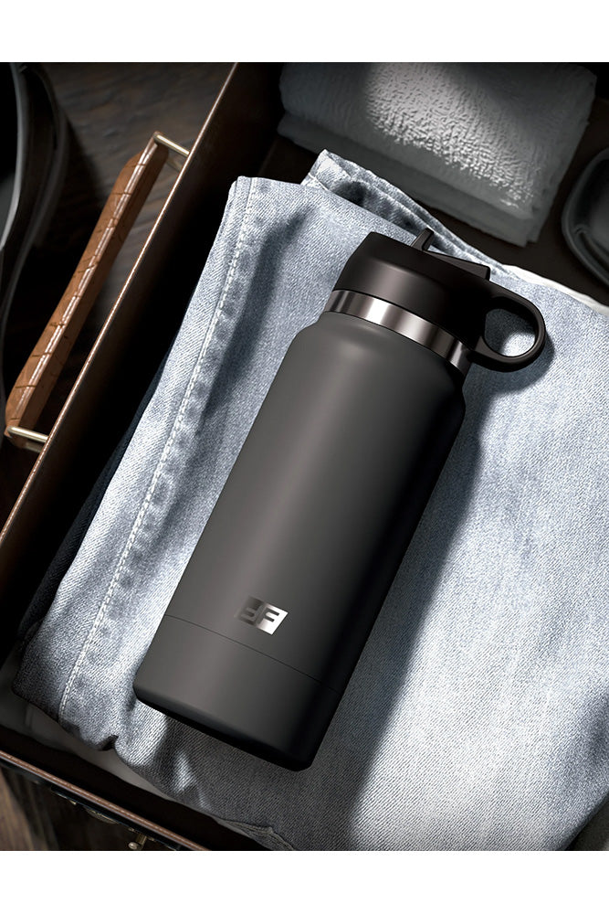 PDX - PDX Plus - Fuck Flask - Secret Delight Water Bottle Stroker - Brown/Grey - Stag Shop