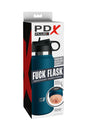 PDX - PDX Plus - Fuck Flask - Private Pleaser Water Bottle Stroker - Beige/Blue - Stag Shop