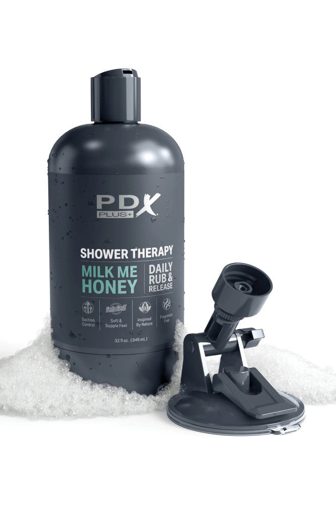 PDX - PDX Plus - Milk Me Honey Discreet Shower Stroker - Beige - Stag Shop