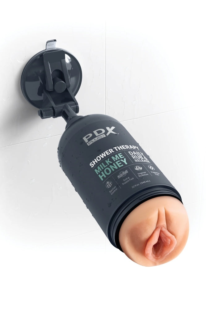 PDX - PDX Plus - Milk Me Honey Discreet Shower Stroker - Beige - Stag Shop