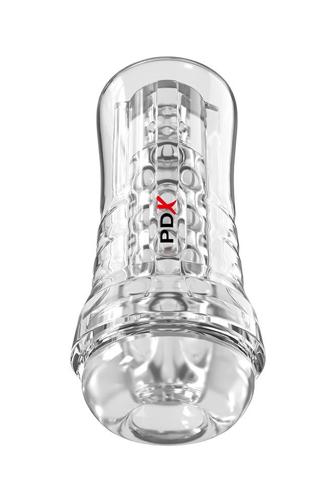 PDX - ViewTube Plus See-Thru EZ-Grip Stroker - Stag Shop