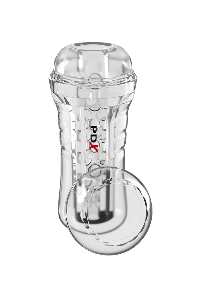 PDX - ViewTube Plus See-Thru EZ-Grip Stroker - Stag Shop