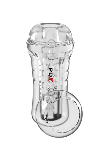 PDX - ViewTube Plus See-Thru EZ-Grip Stroker - Stag Shop