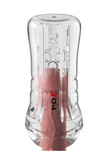 PDX - ViewTube Plus See-Thru EZ-Grip Stroker - Stag Shop