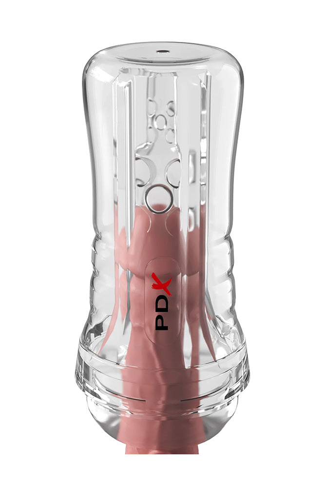 PDX - ViewTube Plus See-Thru EZ-Grip Stroker - Stag Shop