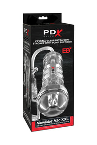 Thumbnail for PDX - ViewTube Vac XXL Pump See-Thru EZ-Grip Pump Stroker - Stag Shop