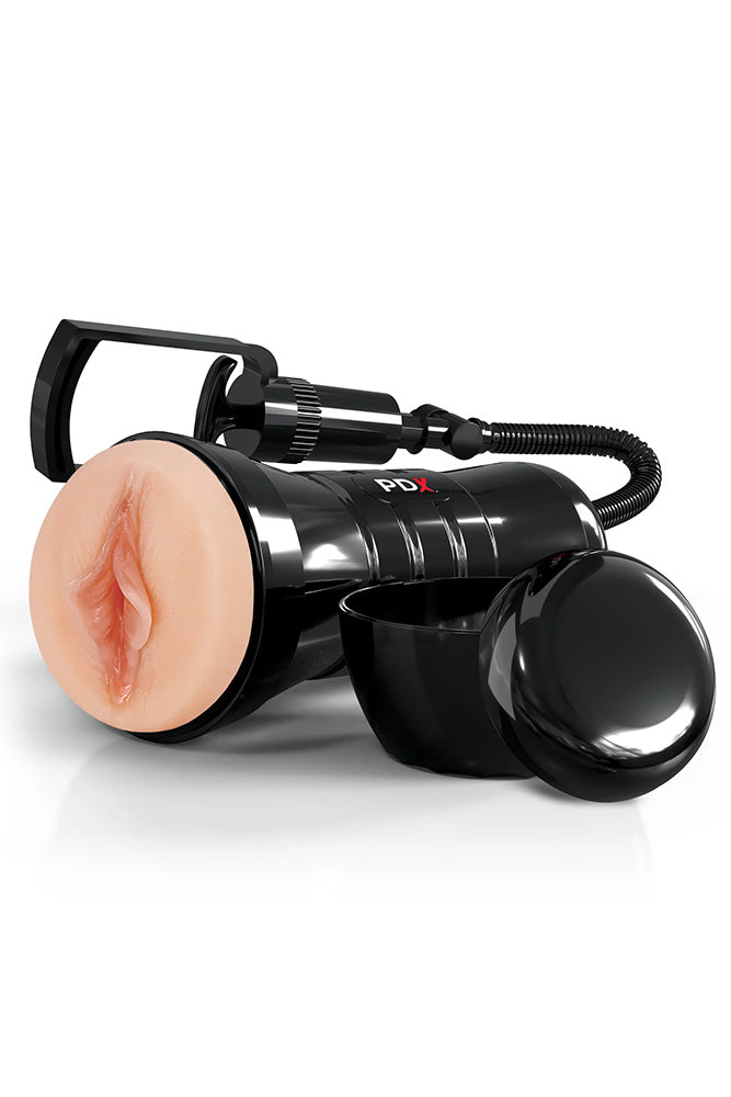 PDX - Wet Pussies - Super Sucker XXL Self-Lubricating Stroker - Stag Shop