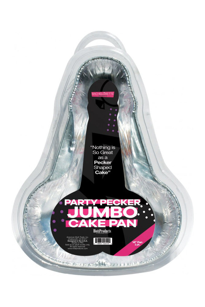 Hott Products - Jumbo Pecker Cake Pans - 2 Pack - Stag Shop