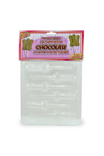 MJM - Lil' Pecker Chocolate Lollicock Tray - Stag Shop