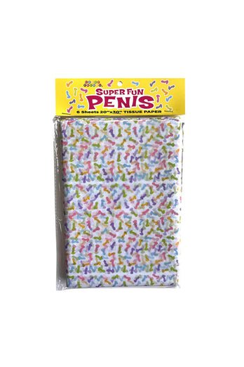 Little Genie - Penis Print Tissue Paper - Stag Shop