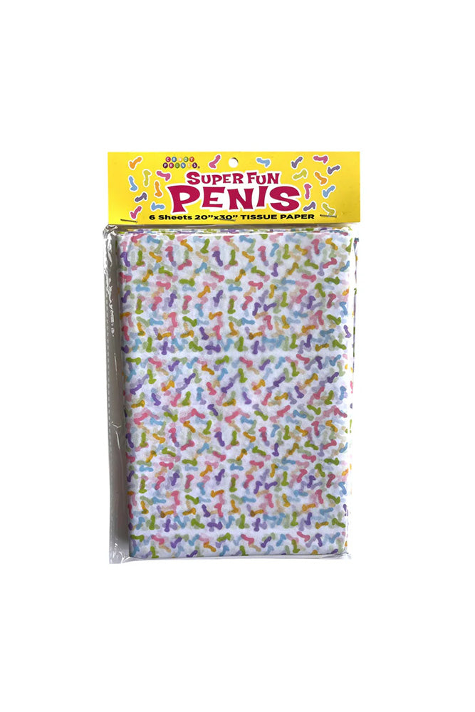 Little Genie - Penis Print Tissue Paper - Stag Shop