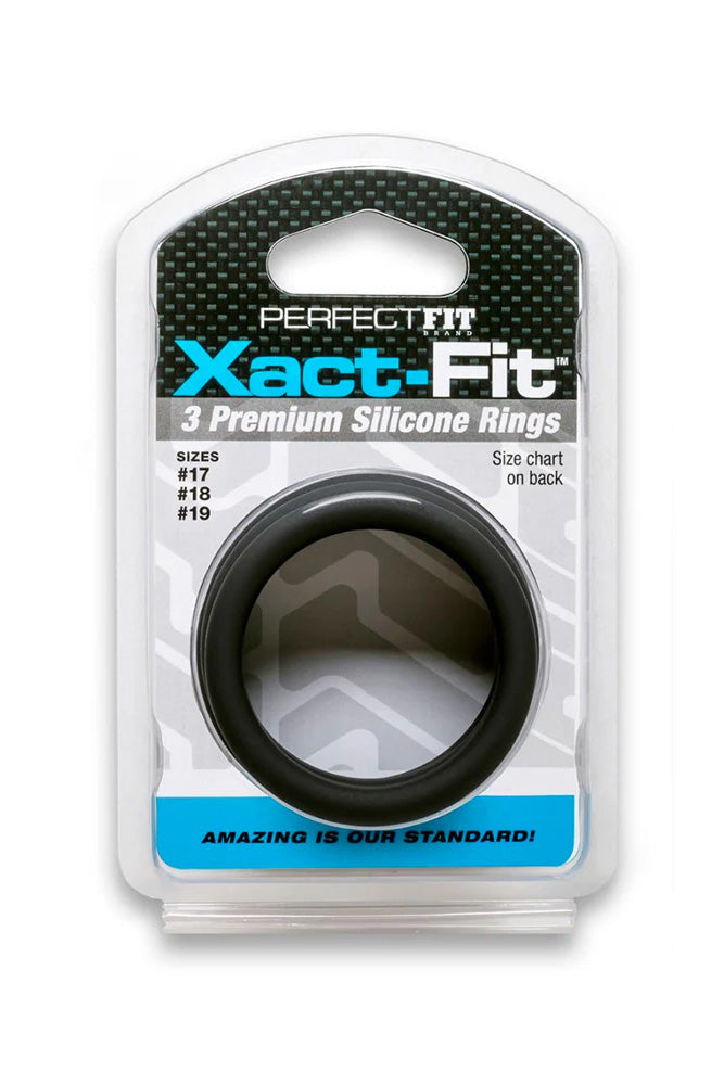 Perfect Fit - Xact Fit Cock Ring 3 PC Set - Stag Shop