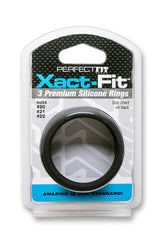 Perfect Fit - Xact Fit Cock Ring 3 PC Set - Stag Shop
