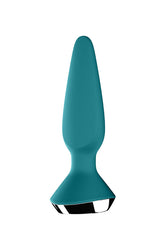 Satisfyer - Plug-ilicious 1 - Vibrating Bluetooth Anal Plug - Petrol - Stag Shop