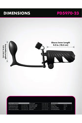 Pipedream - Fantasy C-Ringz - Remote-Controlled Vibrating Cock Blocker with Ass-Gasm Plug - Stag Shop
