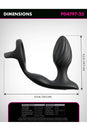 Pipedream - Anal Fantasy Elite - Ass-Gasm Gyro-Milk Pro Remote Control Anal Plug - Stag Shop