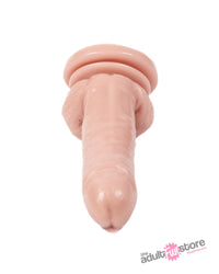 Pipedream - Basix Rubber Works - Suction Cup Dong - 8 Inch - Beige - Stag Shop