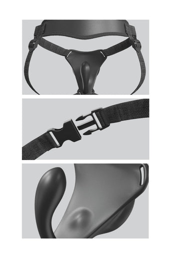 Pipedream - Body Dock G-Spot Pro Strap On Harness - Black - Stag Shop