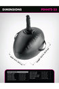 Pipedream - Fetish Fantasy - Body Dock Inflatable Love Ball With 6