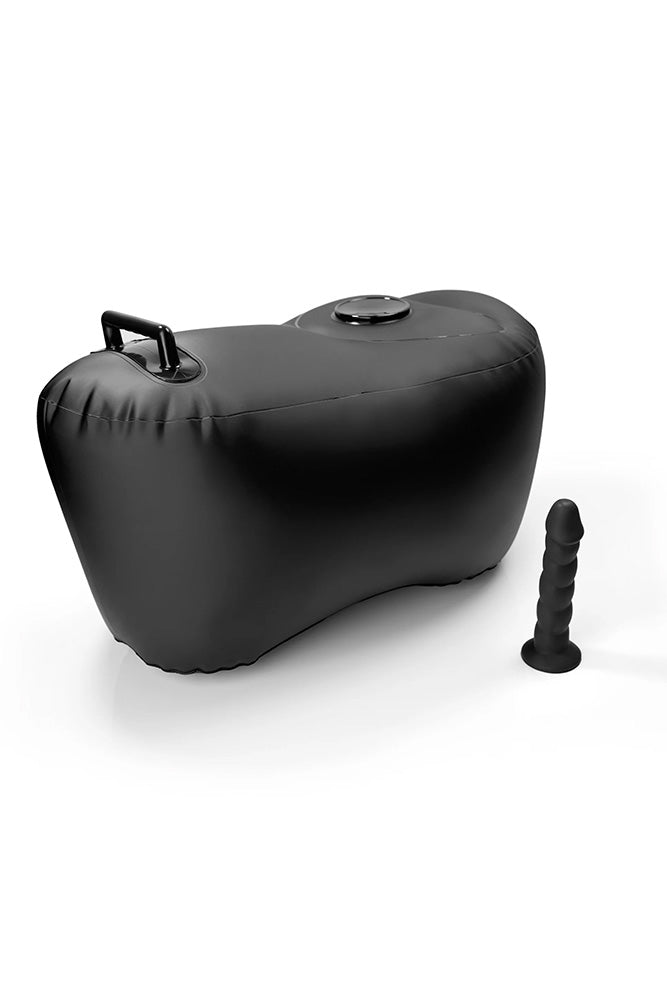 Pipedream - Fetish Fantasy - Body Dock Inflatable Love Seat With 8" Silicone Dildo - Stag Shop