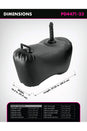 Pipedream - Fetish Fantasy - Body Dock Inflatable Love Seat With 8