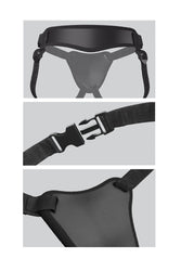 Pipedream - Body Dock Elite Strap On Harness - Black - Stag Shop