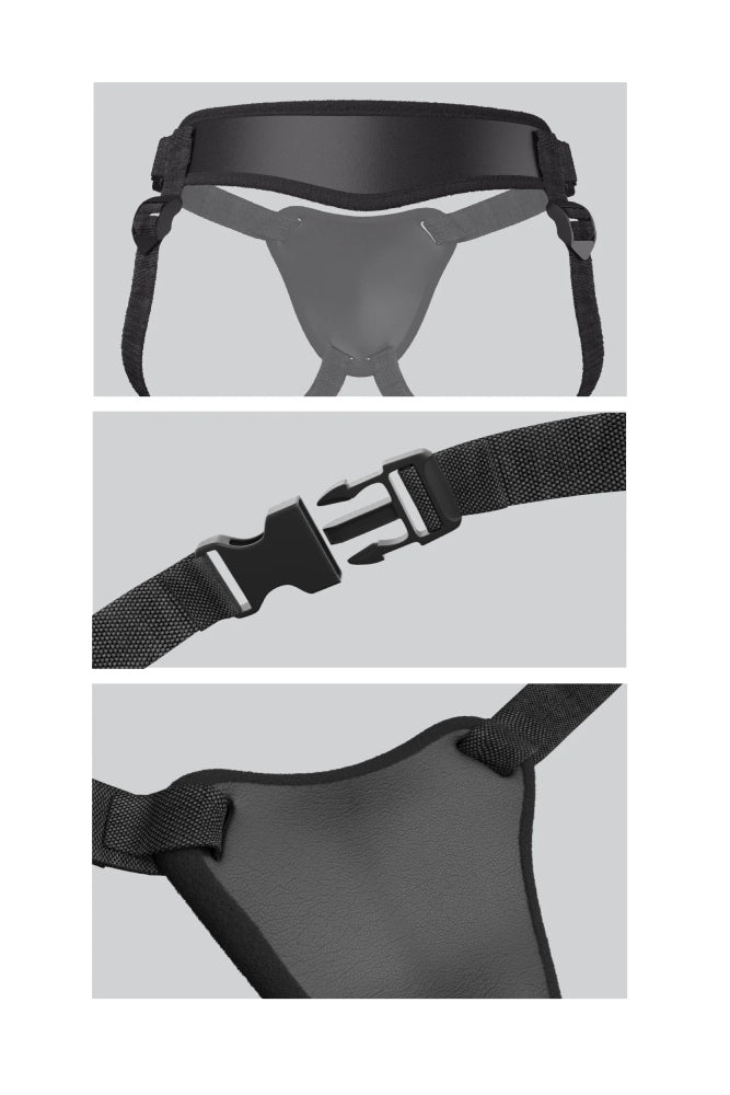 Pipedream - Body Dock Elite Strap On Harness - Black - Stag Shop
