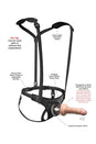 Pipedream - Body Dock Elite Strap On Harness with Suspenders - Black - Stag Shop