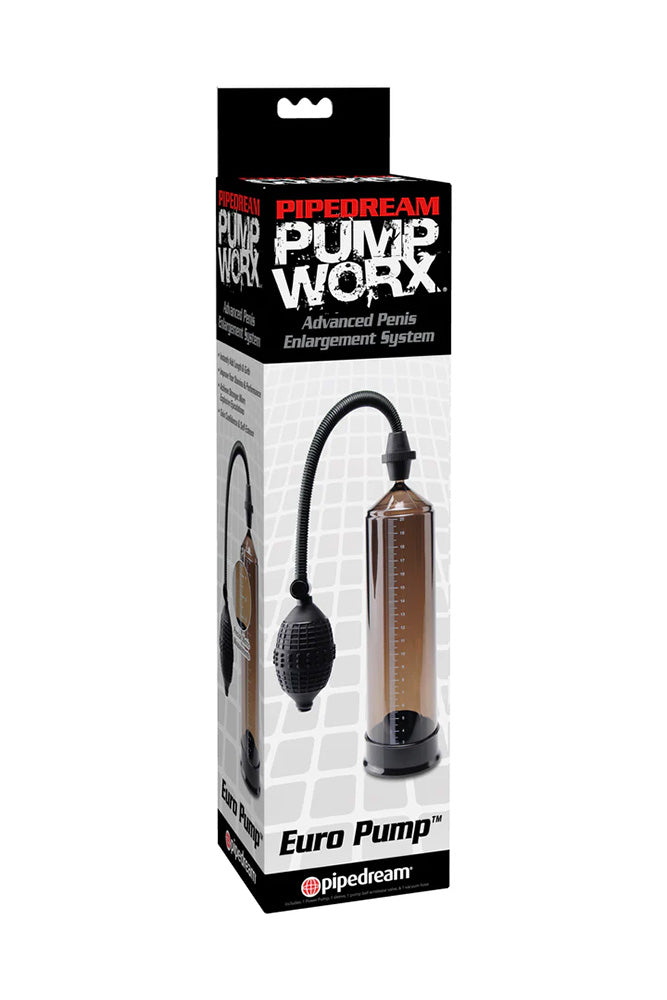 Pipedream - Pump Worx - Euro Penis Pump - Black - Stag Shop