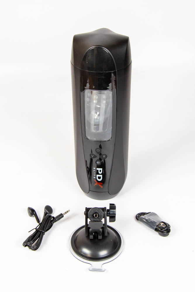 Pipedream Extreme - PDX Elite - Ultimate Milker 2 Masturbator - Clear/Black - Stag Shop