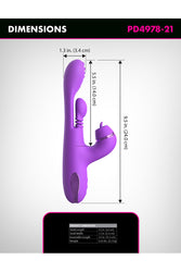 Pipedream - Fantasy For Her - Intimotion Pulse Pro Dual Vibrator - Stag Shop