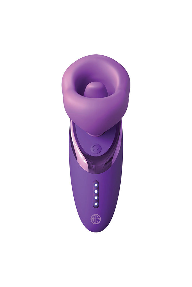 Pipedream - Fantasy For Her - Pleasure Sucker Licking & Sucking Vibrator - Stag Shop